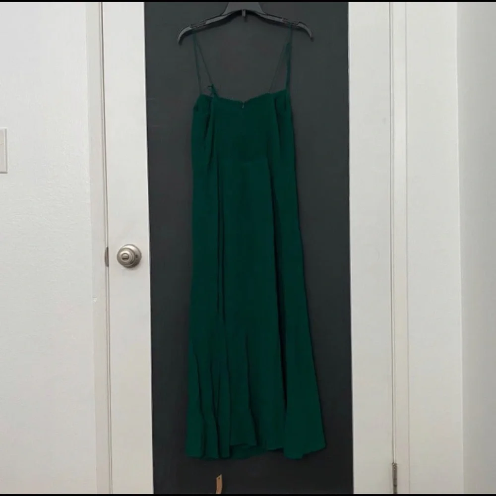 NWT Reformation Juliette Dress in Emerald (SIZE 8) - Picture 5 of 11